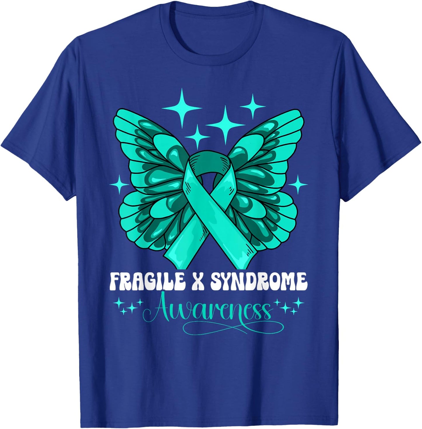 Fragile X Syndrome Awareness T-Shirt - T-Shirt | Royal