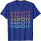 Retro Vintage Man City T-Shirt - T-Shirt | Royal