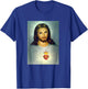Jesus Sacred Heart Divine Mercy Christian Roman Catholic T-Shirt - T-Shirt | Royal