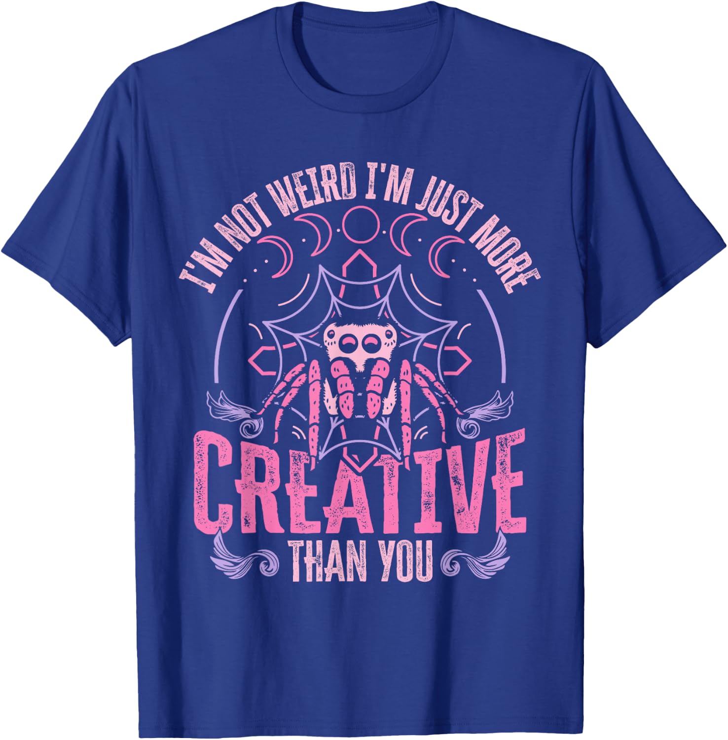 Kawaii Creepy Spider Pastel Goth Anime T-Shirt - T-Shirt | Royal