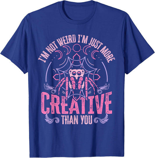 Kawaii Creepy Spider Pastel Goth Anime T-Shirt - T-Shirt | Royal