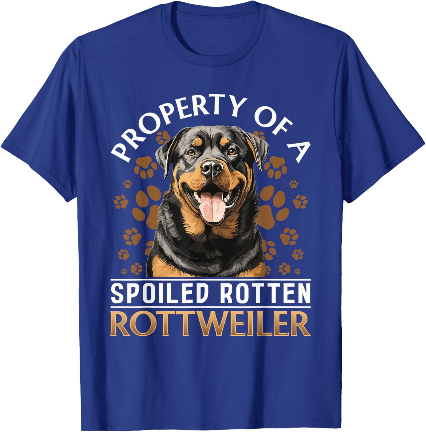 Rottweiler Rottie Dog Breed Pet - Rottie mom T-Shirt - T-Shirt | Royal