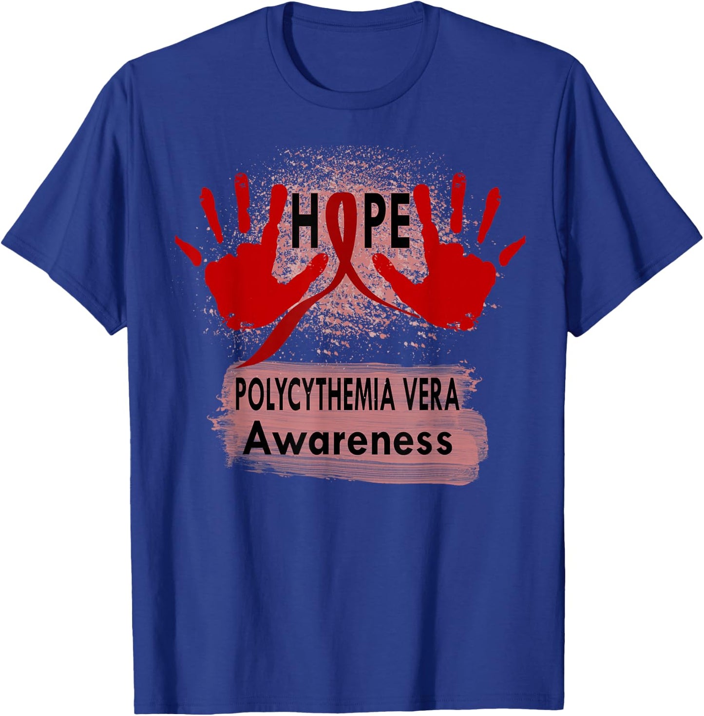 polycythemia vera Awareness T-Shirt - T-Shirt | Royal