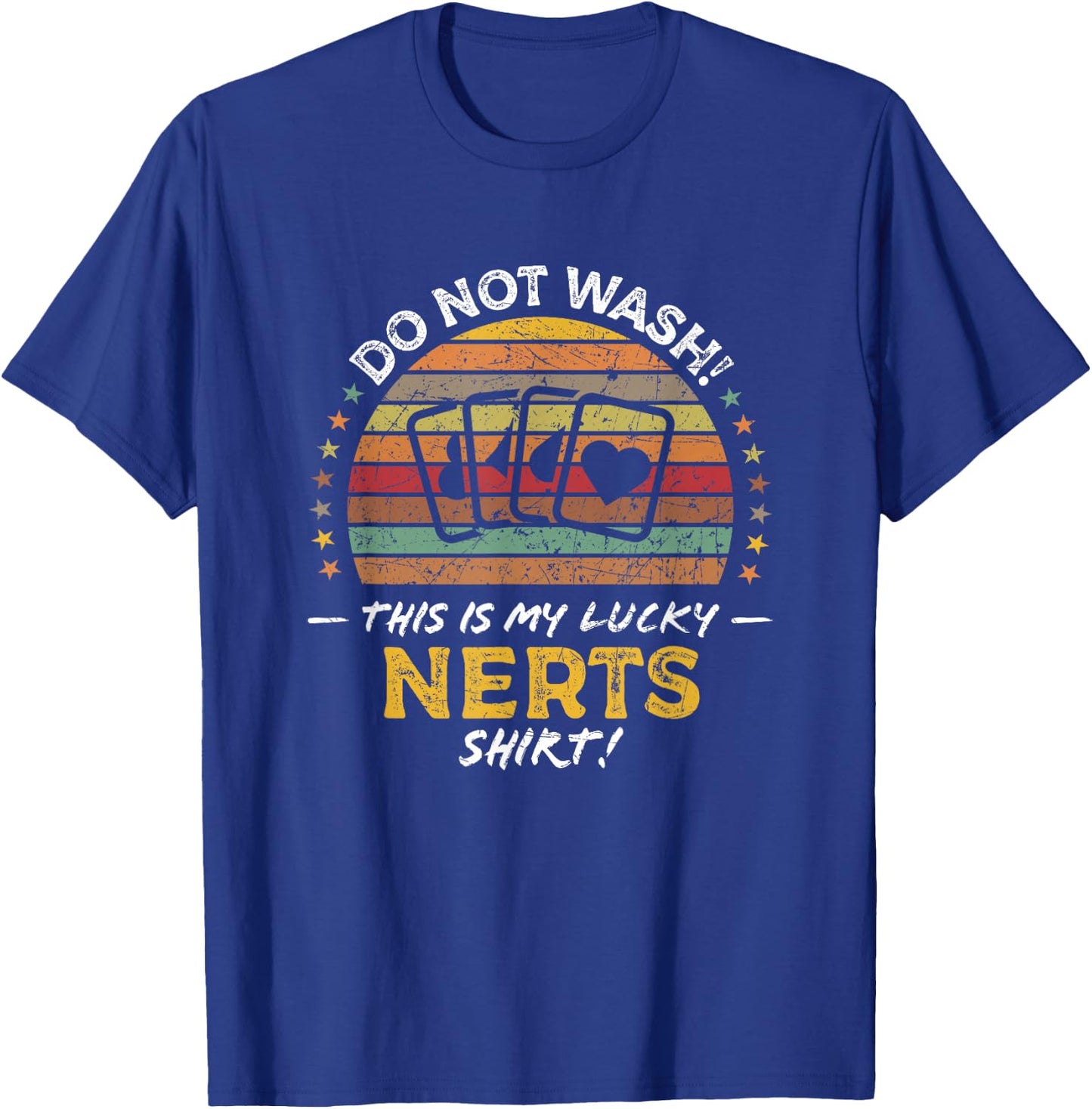 Nerts Funny Playing Cards Game Quote Graphic T-Shirt - T-Shirt | Royal
