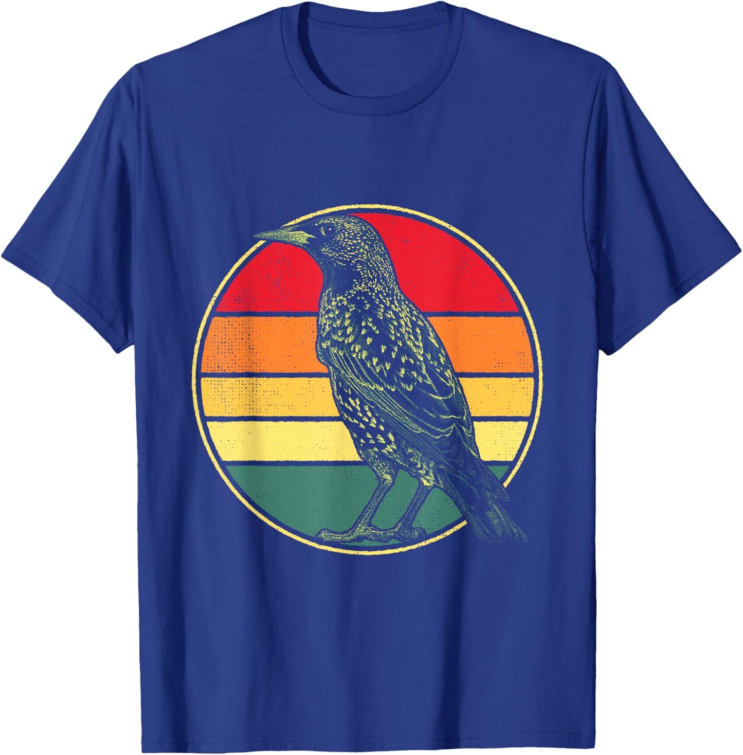 Starling Bird T-Shirt - T-Shirt | Royal