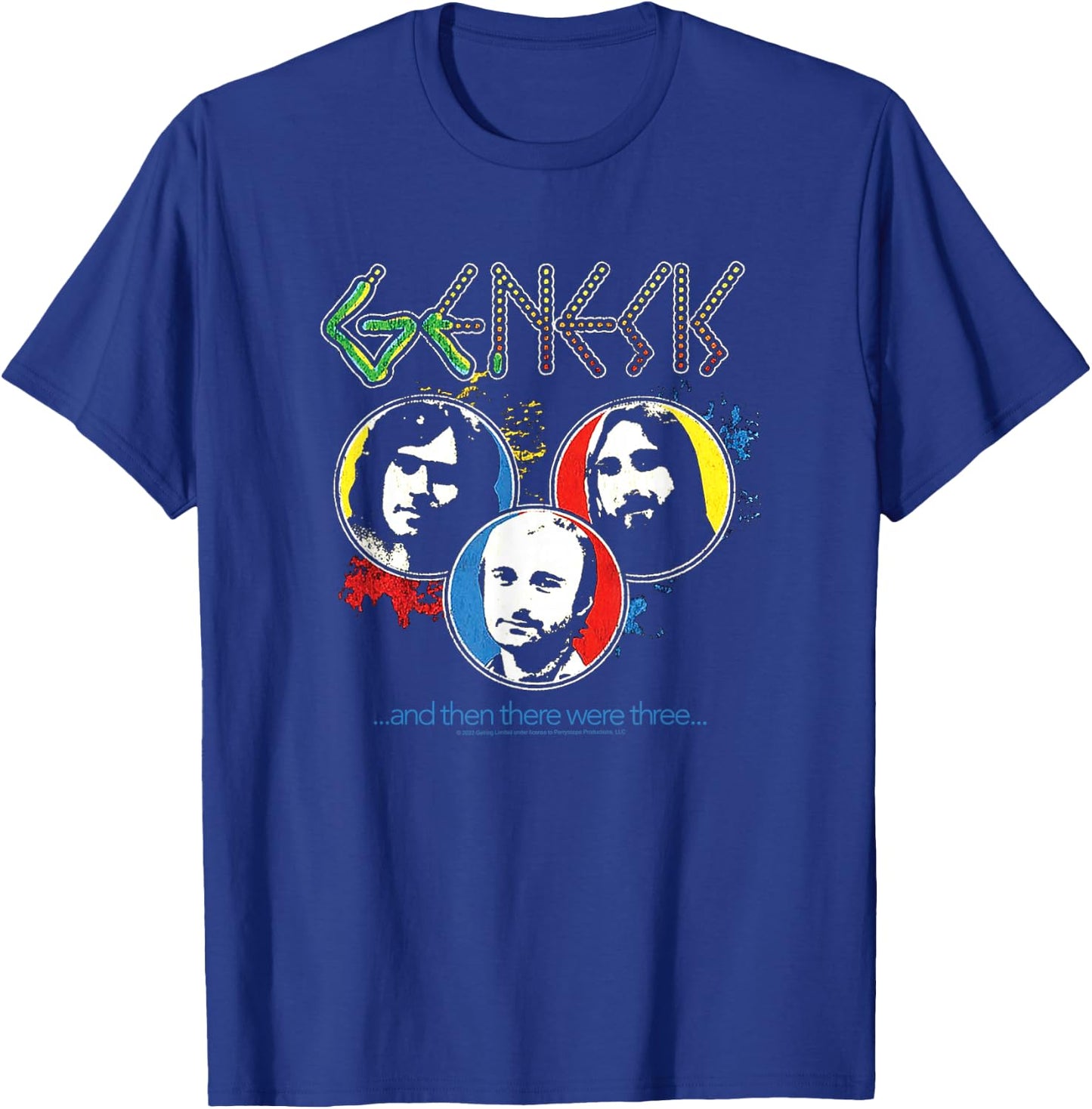 Genesis - and Then There were Only Three T-Shirt - T-Shirt | Royal
