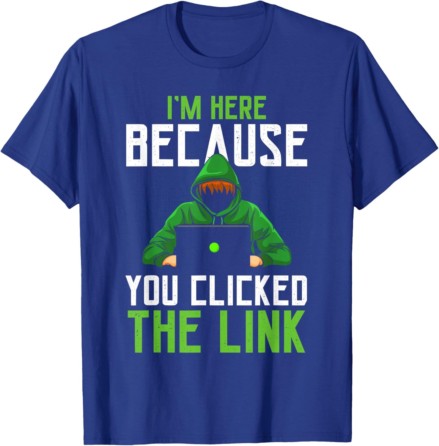 Cyber Security Professional Funny IT Security Ethical Hacker T-Shirt - T-Shirt | Royal