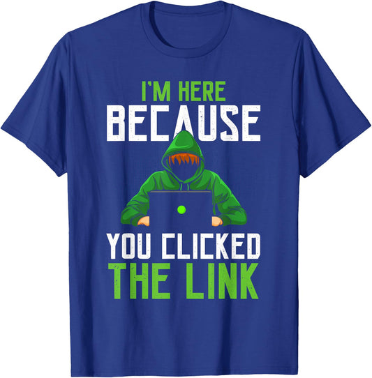 Cyber Security Professional Funny IT Security Ethical Hacker T-Shirt - T-Shirt | Royal