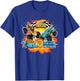 Hot Wheels - Tiger Vs Wrex T-Shirt - T-Shirt | Royal