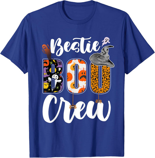 Bestie Boo Crew Halloween Matching BFF T-Shirt - T-Shirt | Royal