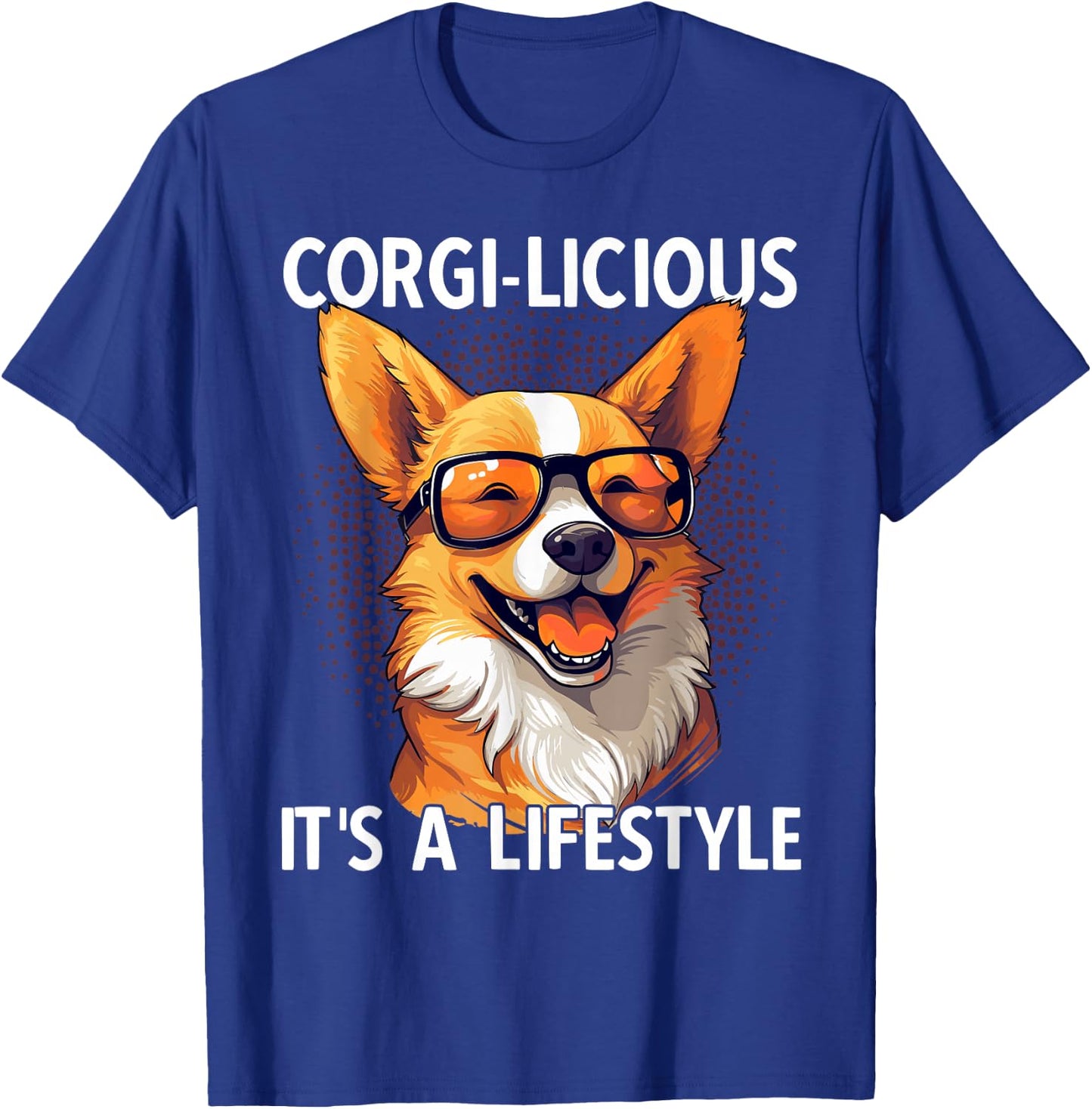 Corgi-licious Corgi T-Shirt - T-Shirt | Royal