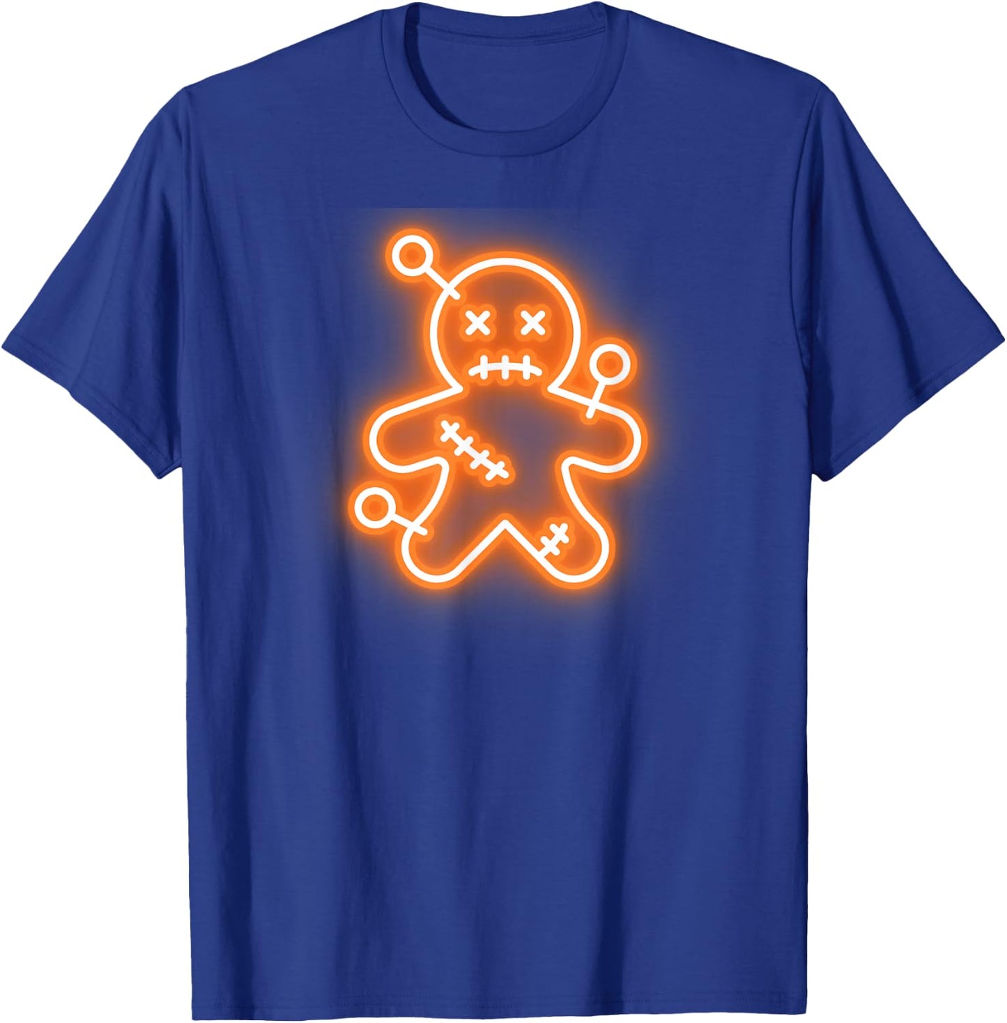 Halloween Creepy Voodoo Doll Witchcraft T-Shirt - T-Shirt | Royal