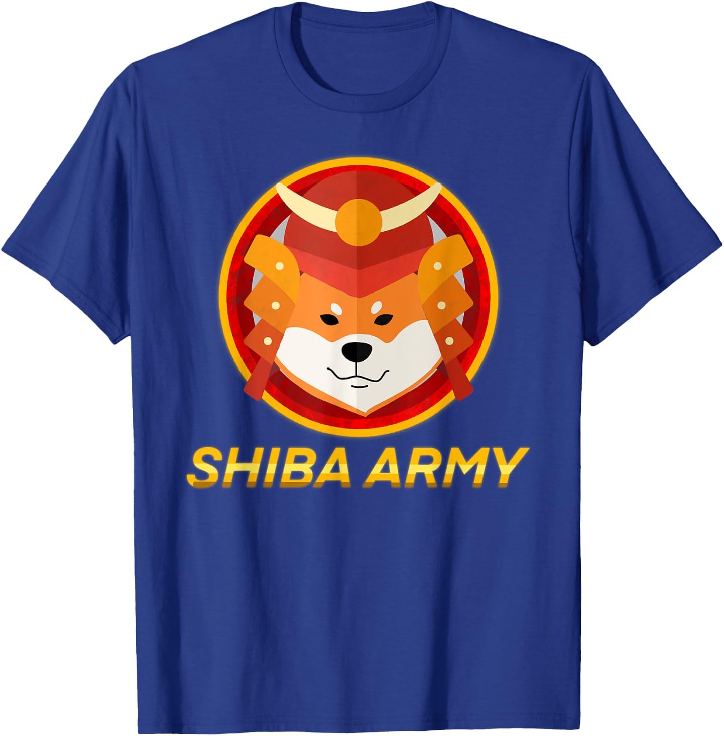 Shiba Army Shirt, Funny $SHIB Coin Shiba Inu Army T-Shirt - T-Shirt | Royal