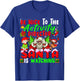 Be Nice To The Activity Director Santa Is Watching Christmas T-Shirt - T-Shirt | Royal