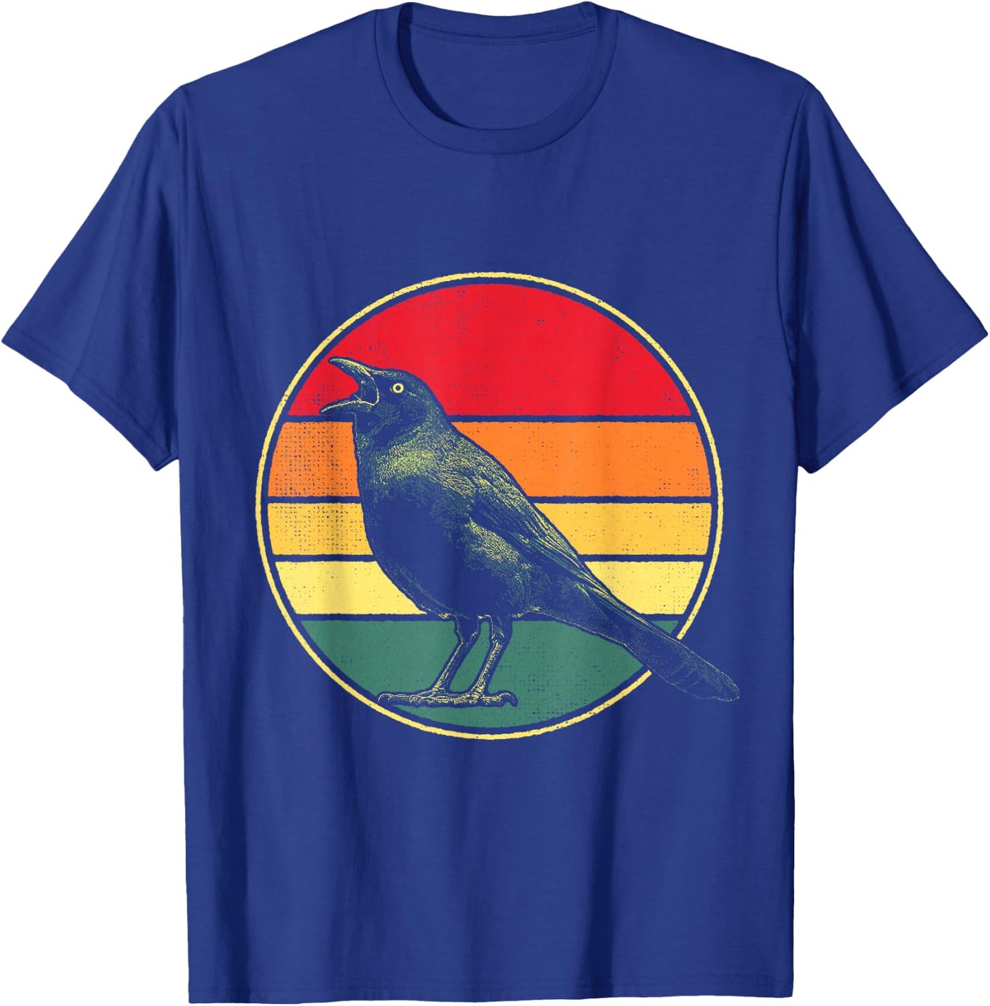 Grackle Bird T-Shirt - T-Shirt | Royal