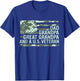 Dad Grandpa Great Grandpa Veteran Fathers Day Great Grandpa T-Shirt - T-Shirt | Royal