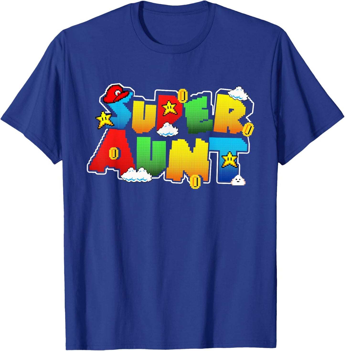 Super Aunt Best Aunt Ever Funny Gifts For Aunt T-Shirt - T-Shirt | Royal