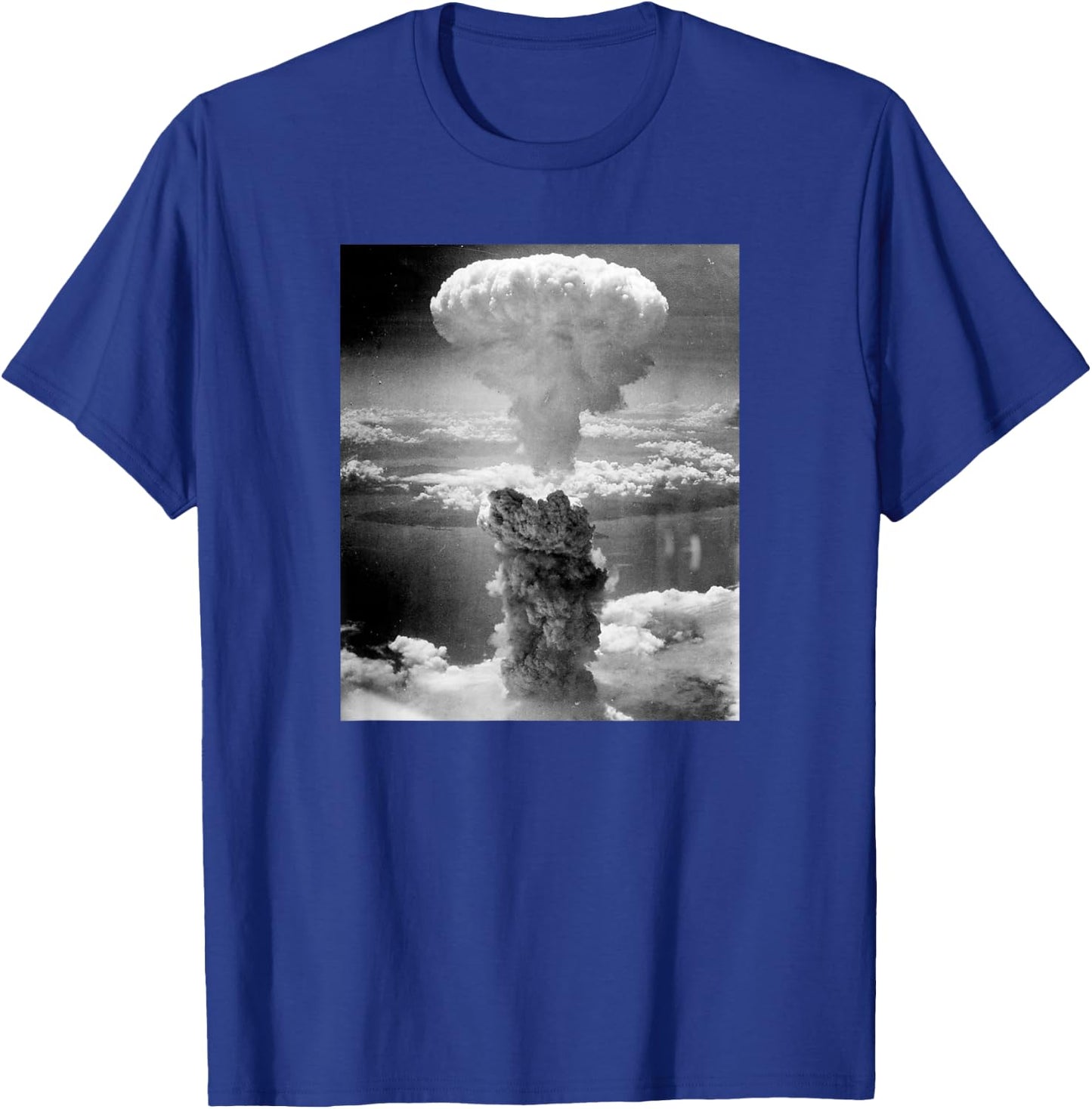 Atomic Bomb Nuclear Atomic Cloud Against Nuclear Test Nuclear Nuke T-Shirt - T-Shirt | Royal