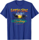 California Santa Cruz Surfing T-Shirt - T-Shirt | Royal