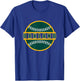 Vintage Oakland California Dark Green Yellow Retro Throwback T-Shirt - T-Shirt | Royal