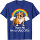 Rainbow Mágico Unicorn English Bulldog Women T-Shirt - T-Shirt | Royal