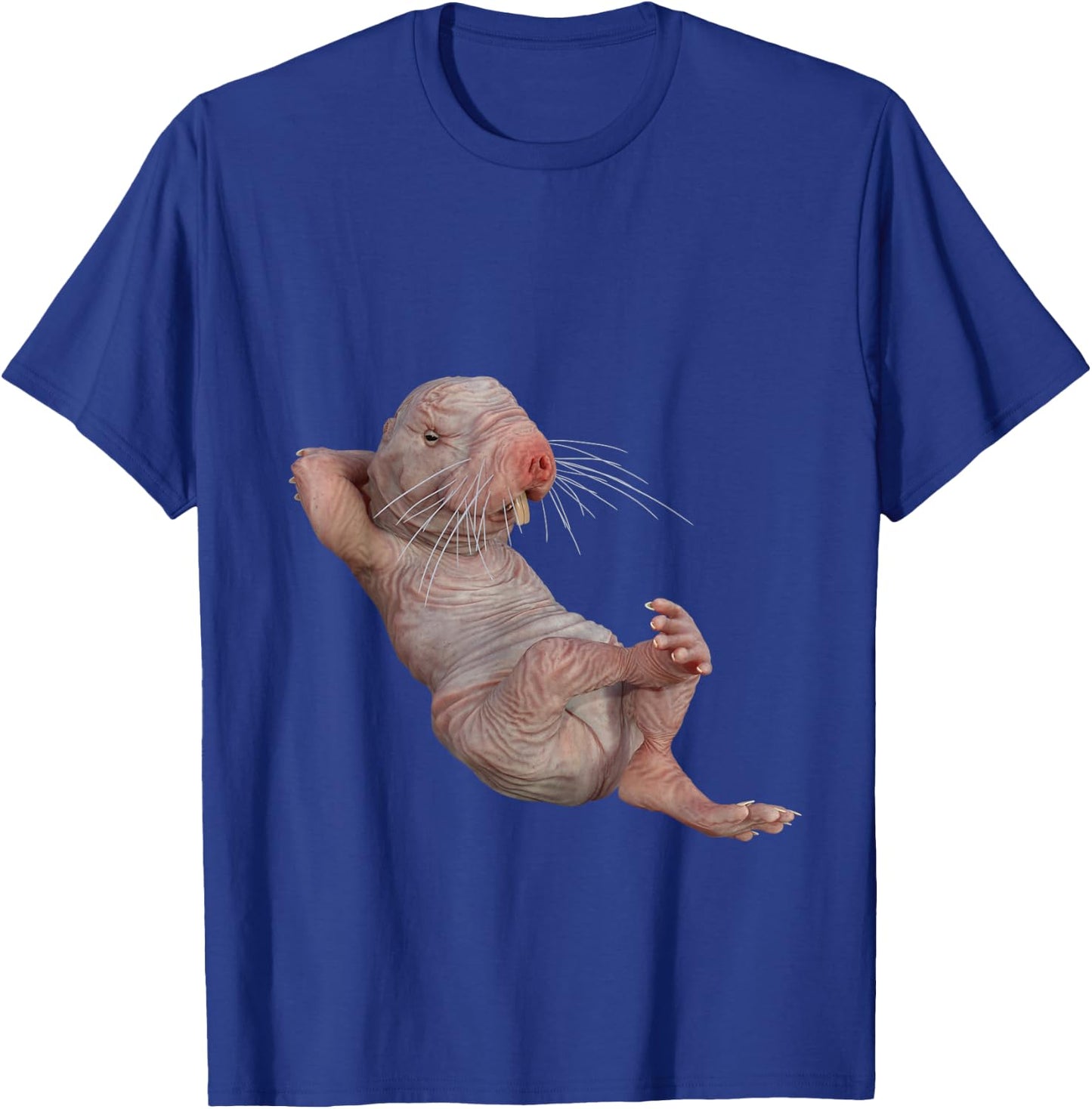 Funny Naked Mole-Rat Zookeeper Safari Animal Lover Mole Rat T-Shirt - T-Shirt | Royal