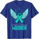 Warrior Ovarian Cancer Awareness T-Shirt - T-Shirt | Royal
