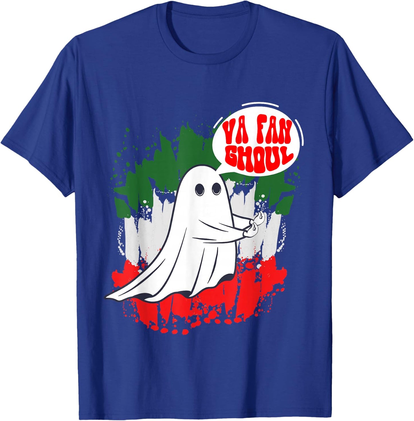 Va Fan Ghoul Women Italian Funny Halloween Ghost T-Shirt - T-Shirt | Royal