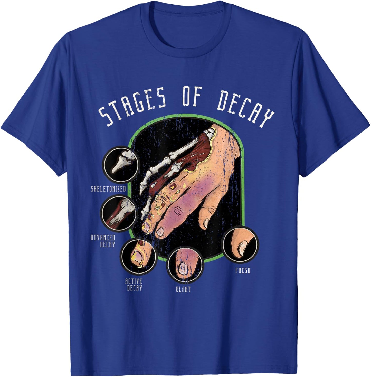 Forensic Science - Human Anatomy Coroner Embalming T-Shirt - T-Shirt | Royal