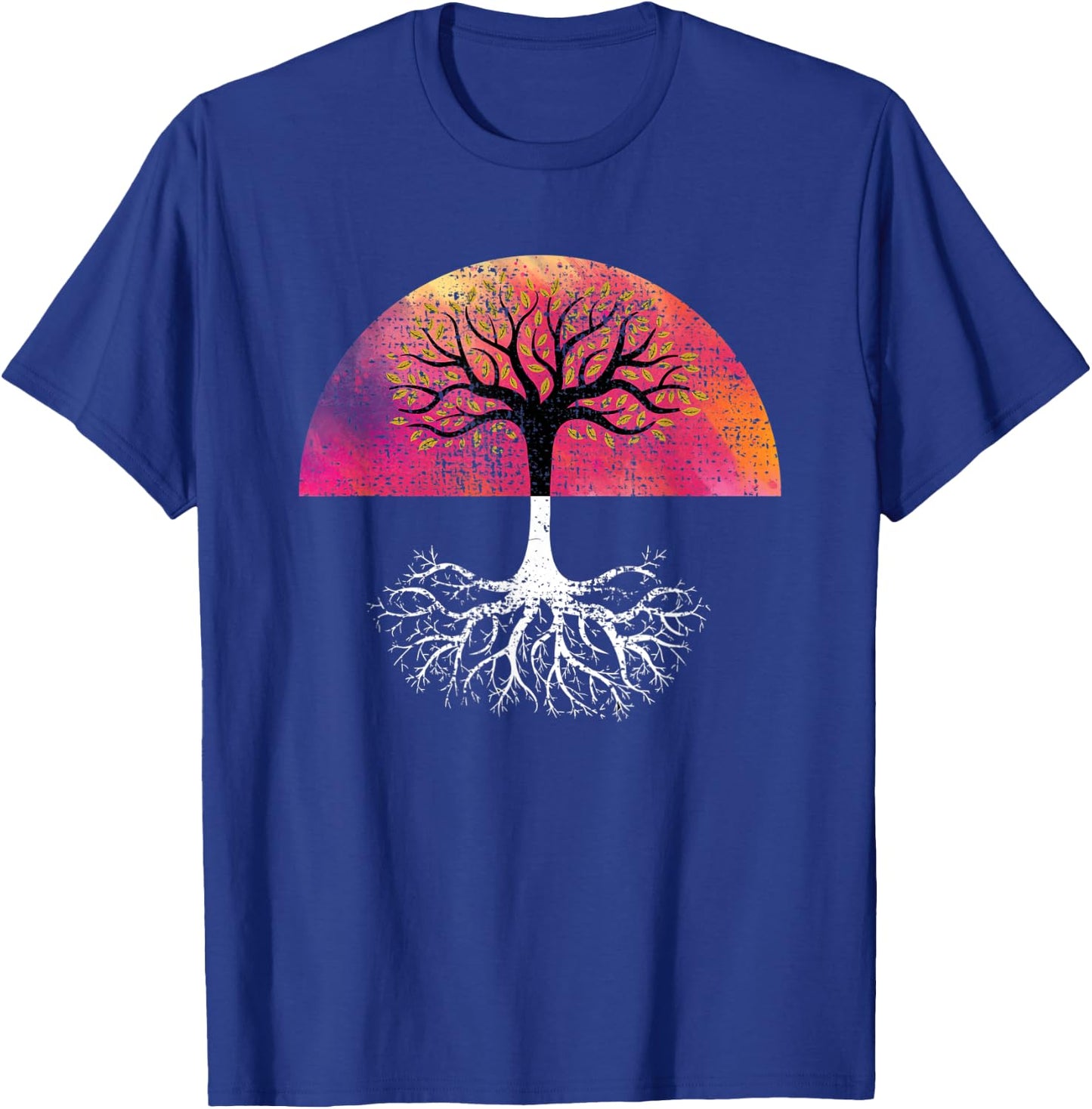 Tree Of Life Growth Tree Of Life Roots Yoga T-Shirt - T-Shirt | Royal