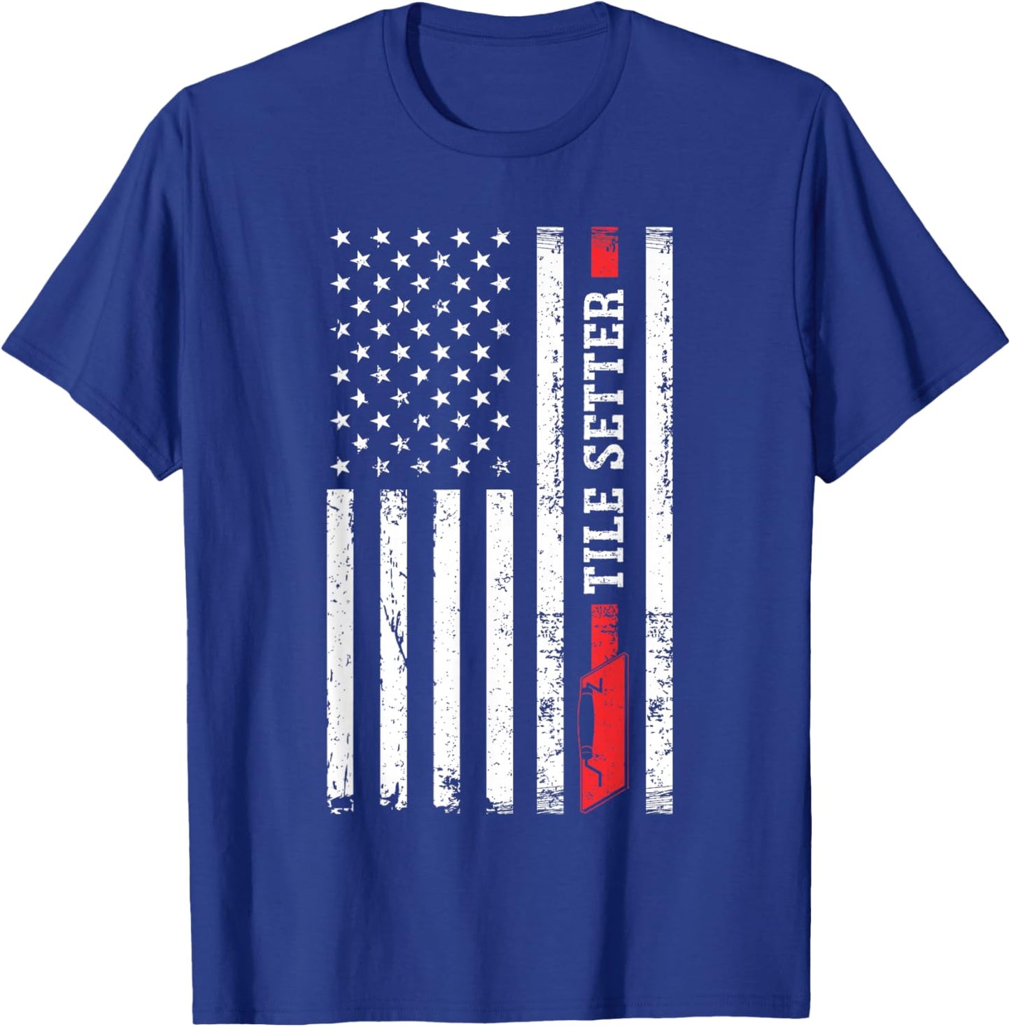 Tile Setting Tilesetter Tile Setter T-Shirt - T-Shirt | Royal