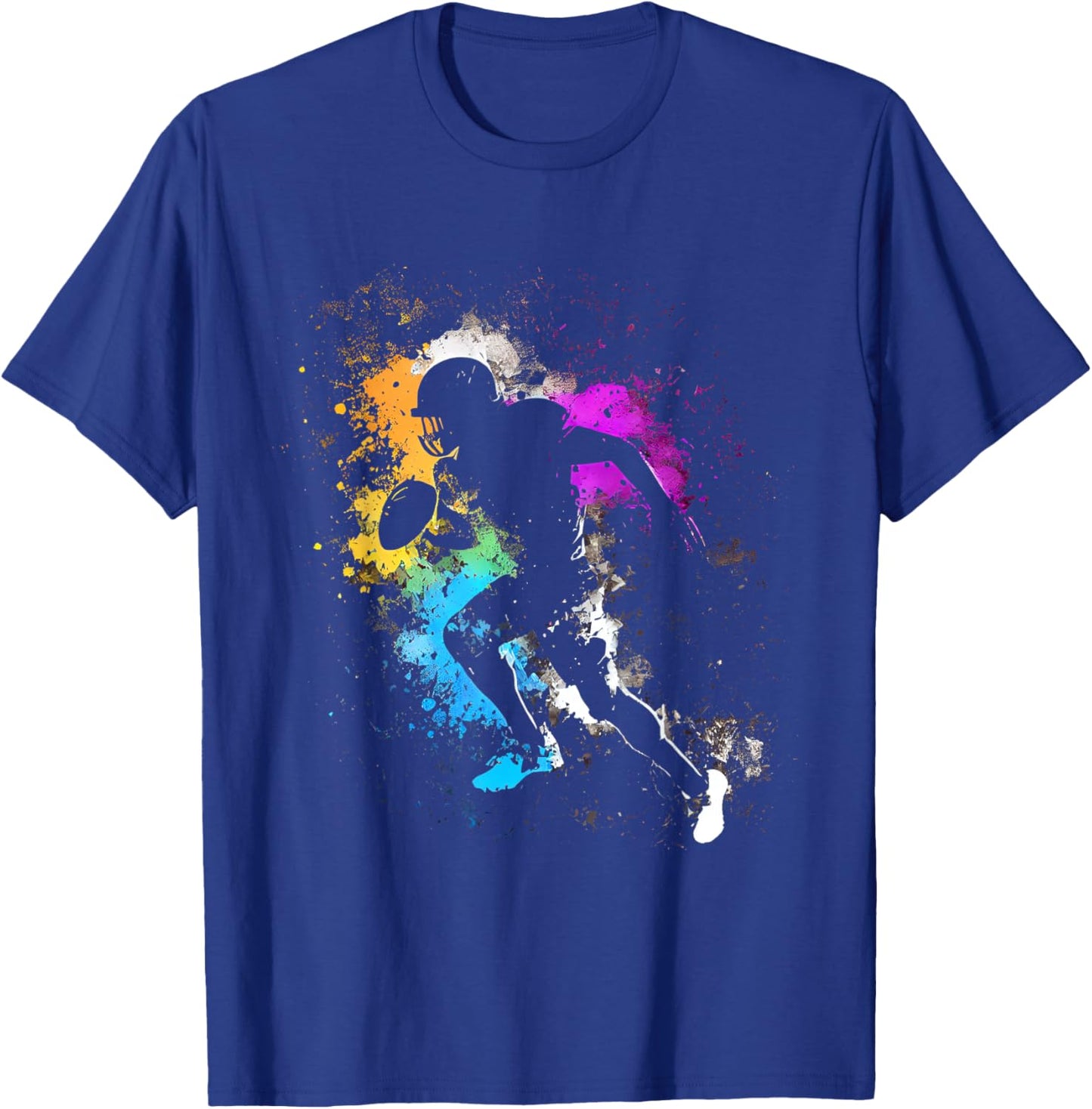 American Football Player American Football T-Shirt - T-Shirt | Royal