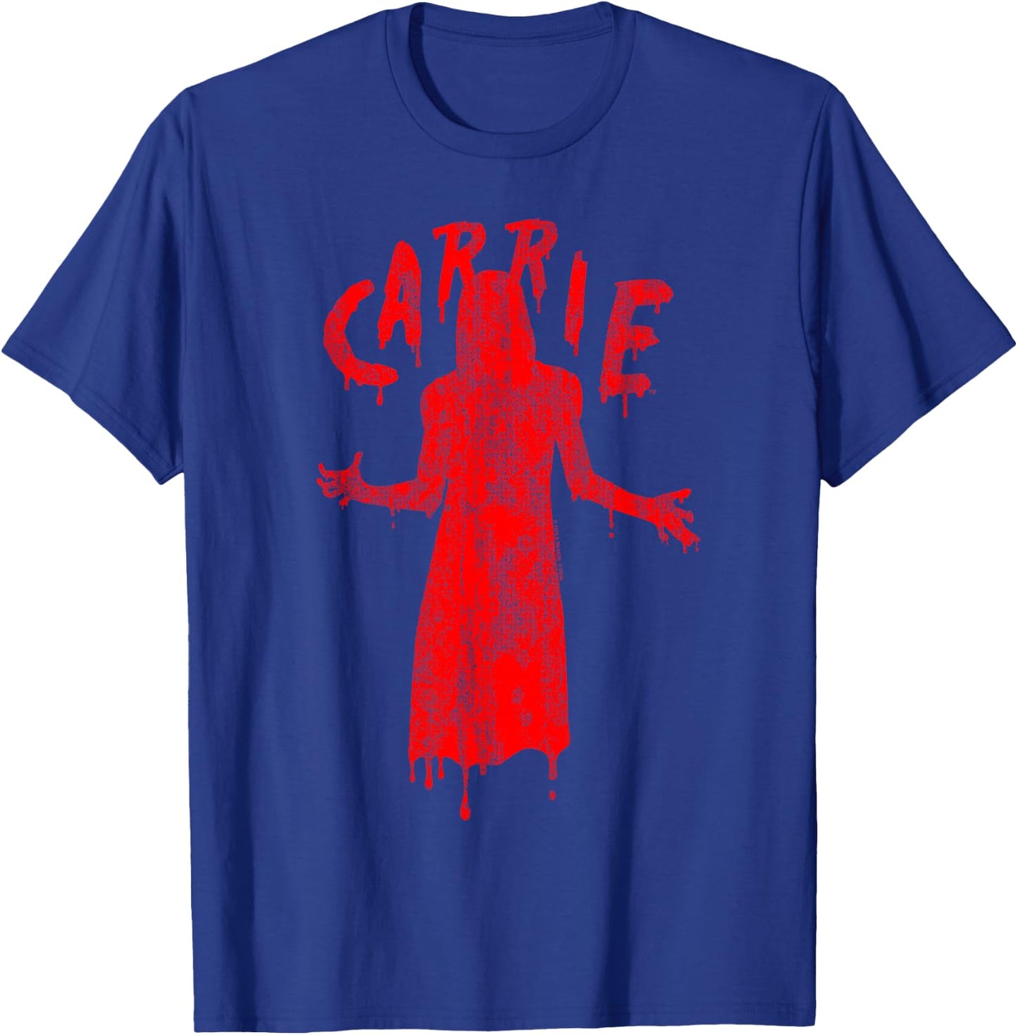 Carrie Official Movie - Black, -Adults, Short Sleeve, Small, , Modern, Neon Japanese Design T-Shirt - T-Shirt | Royal