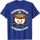 Christmas Is S'more Fun Toddler Boy Camping Cute Smores T-Shirt - T-Shirt | Royal