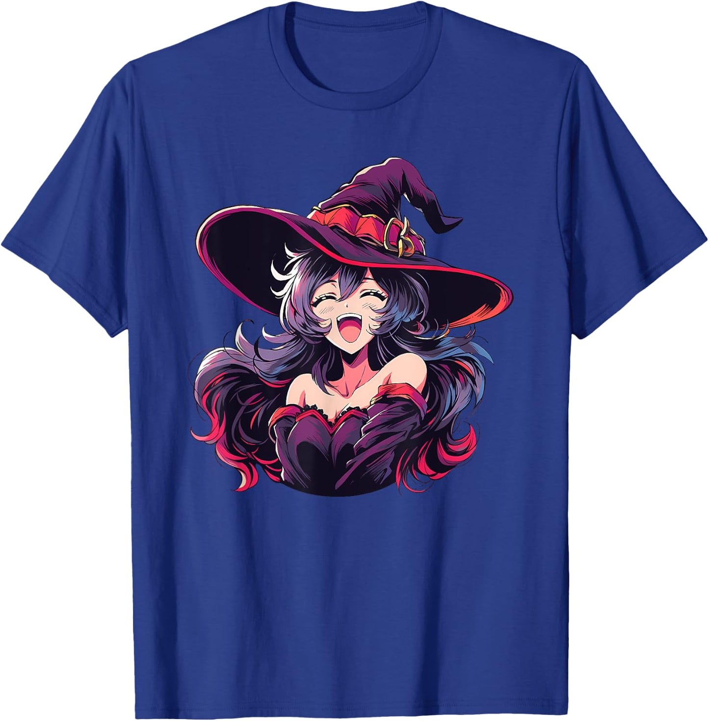 Cute Anime Halloween Witch Japanese Otaku T-Shirt - T-Shirt | Royal