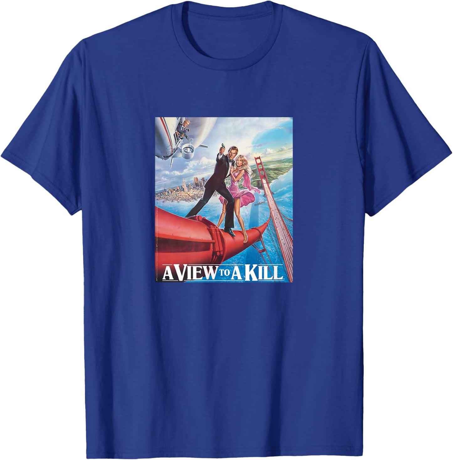 Official James Bond 007 A View to a Kill T-Shirt - T-Shirt | Royal