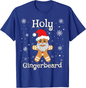 Gingerbread Shirt Funny Cute Christmas Holy Gingerbread T-Shirt - T-Shirt | Royal