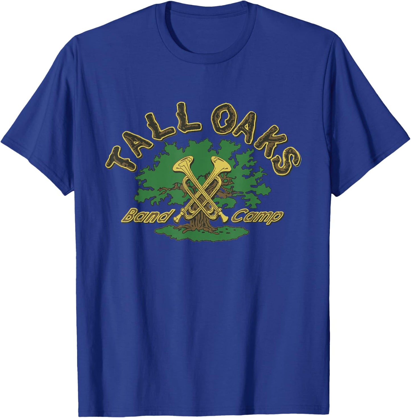 Visit The Pie Store Vintage Tall Oaks Band Camp T-Shirt - T-Shirt | Royal
