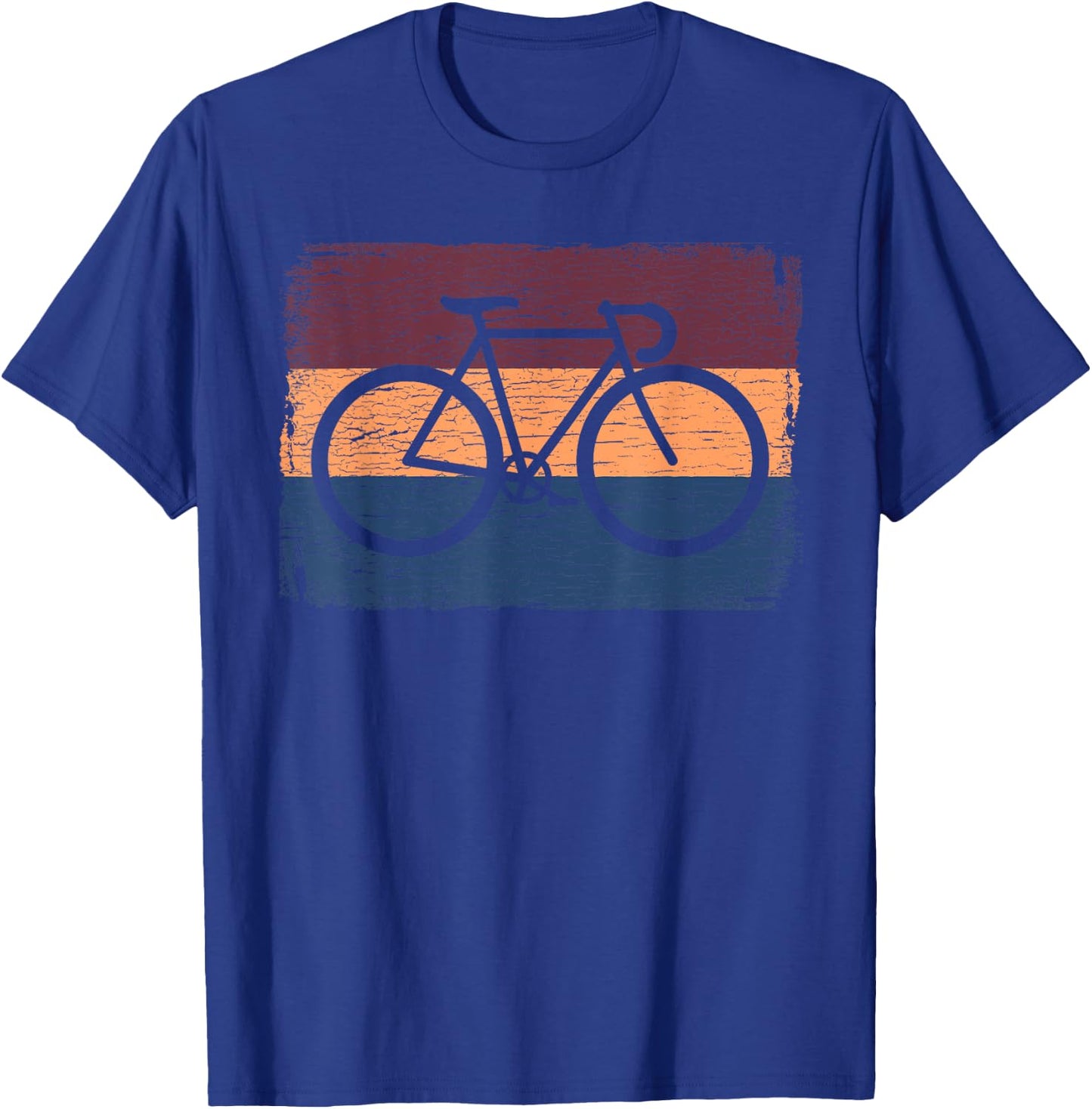 Vintage Cycling Funny Classic Bicycle Bicycling Lover Outfit T-Shirt - T-Shirt | Royal