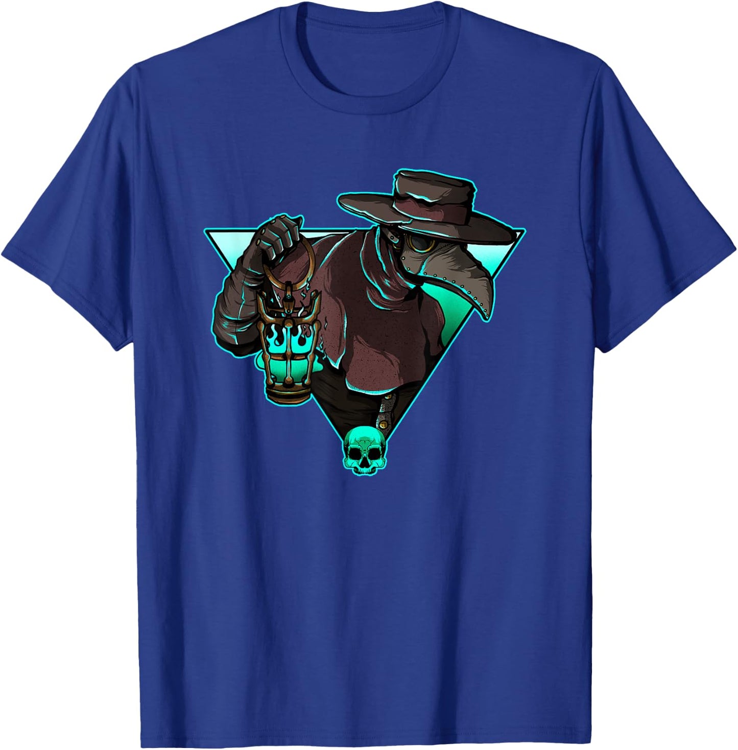 Plague Doctor Medieval Creepy Gothic Raven Steampunk Grunge T-Shirt - T-Shirt | Royal