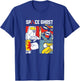 Space Ghost Coast to Coast Vintage Villains Faded Box Ups T-Shirt - T-Shirt | Royal