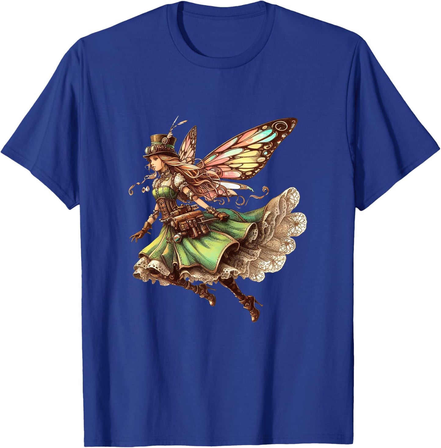 Lovely Steampunk Fairy T-Shirt - T-Shirt | Royal