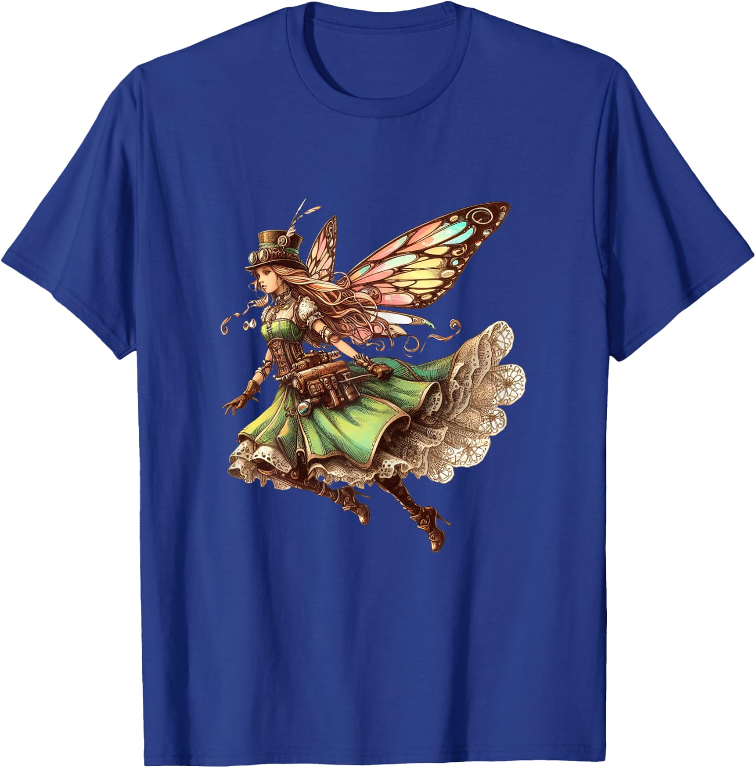 Lovely Steampunk Fairy T-Shirt - T-Shirt | Royal