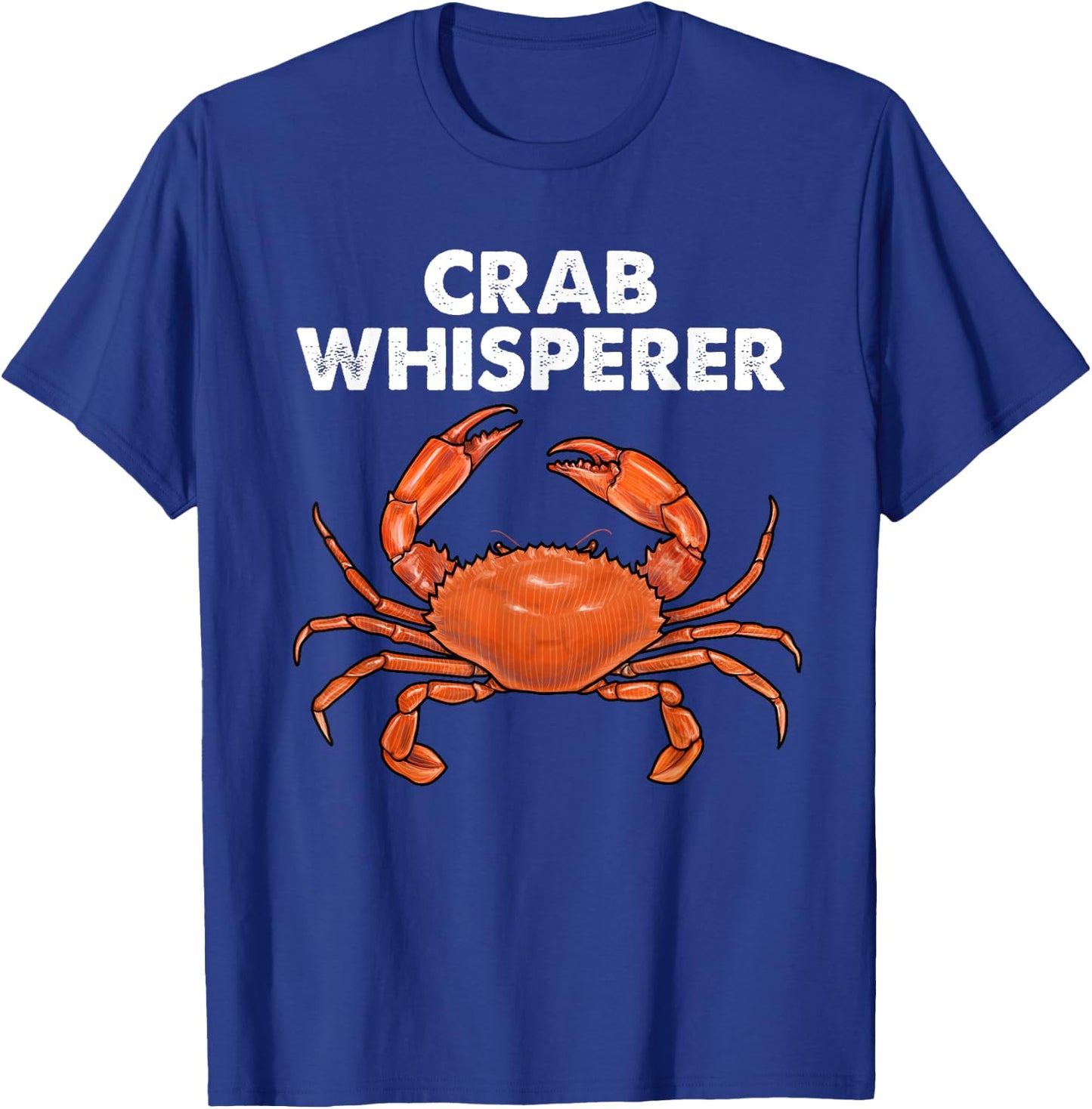 Cool Crab Whisperer Art Women Crabbing Crab Fishing T-Shirt - T-Shirt | Royal