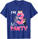 3rd Birthday Girl Cute Cat Outfit 3 Years Old Bday Party T-Shirt - T-Shirt | Royal