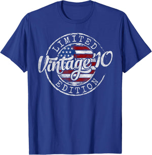 Vintage 2010 15th Birthday Gifts for Boy Girl 15 Year Old T-Shirt - T-Shirt | Royal