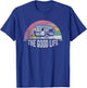 Retro Vintage Shasta Trailer The Good Life Camper Camping T-Shirt - T-Shirt | Royal