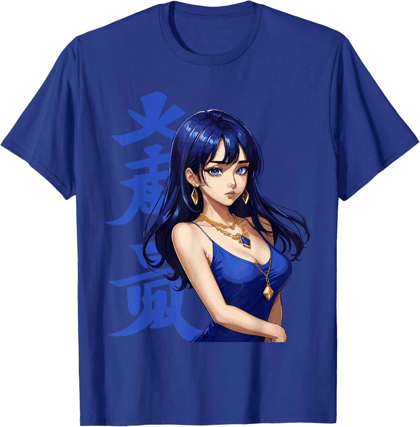 Sexy Anime Girl Waifu Japanese T-Shirt - T-Shirt | Royal