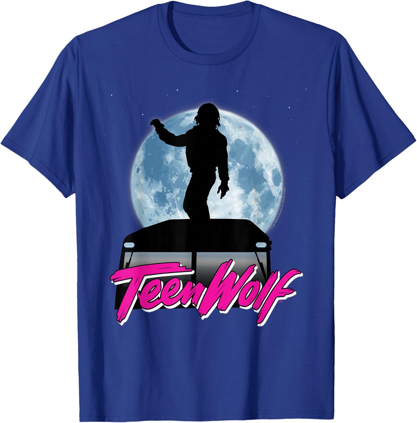 Teen Wolf Moonlight Surf T-Shirt - T-Shirt | Royal