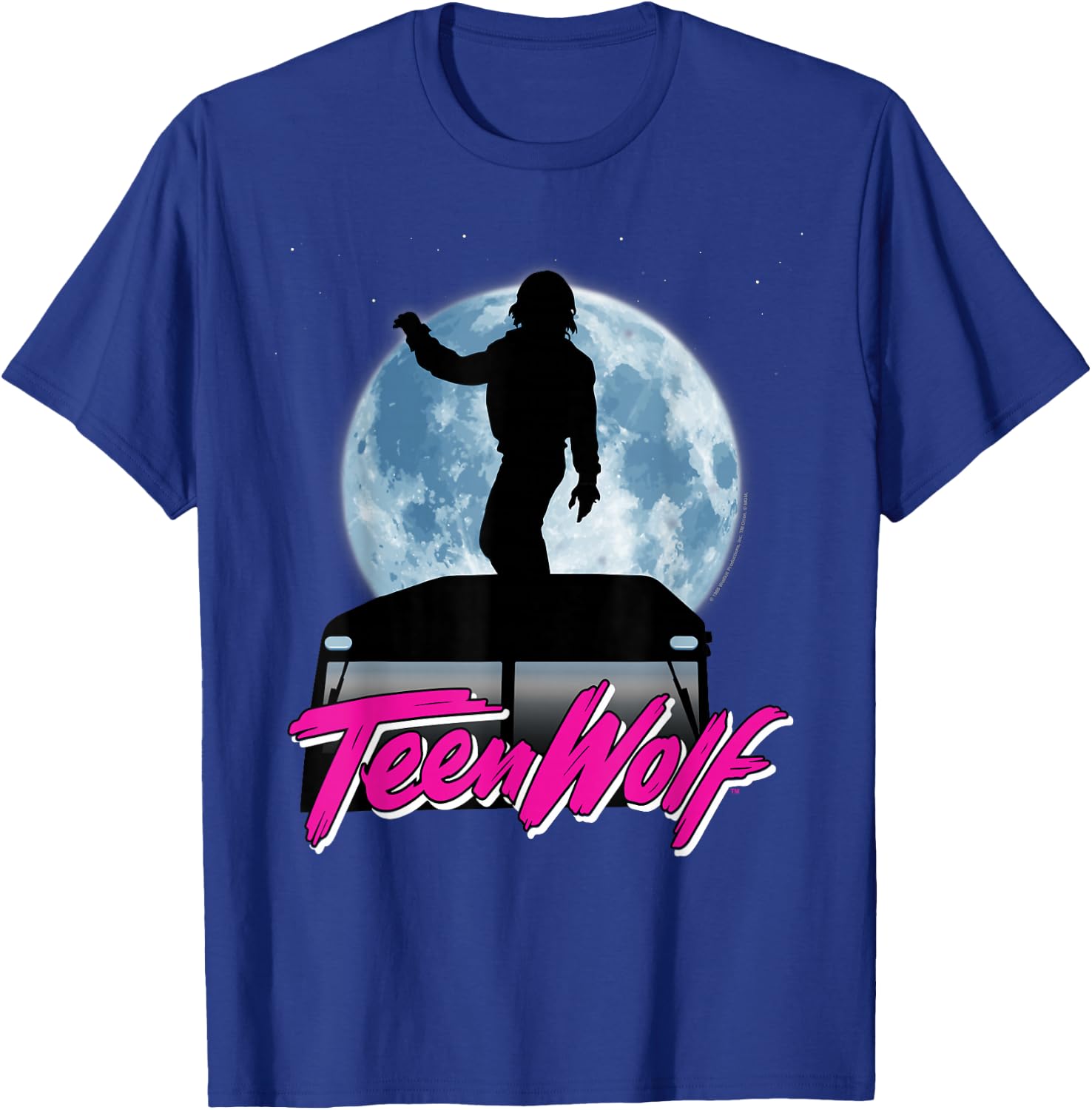 Teen Wolf Moonlight Surf T-Shirt - T-Shirt | Royal